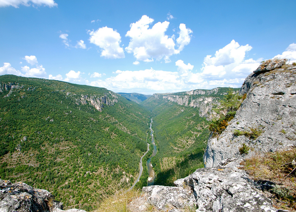 Gîte Évolutions Gorges Tarn Jonte paysage sauvage